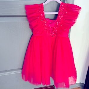 PINK runway dress